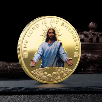 Jezus Chrystus Religia Pamiątkowa Kolekcja Monet na Pamiątkę Pamiątkowa Moneta Christo Редентор Moneta Mit moneta Boży Dar Magia