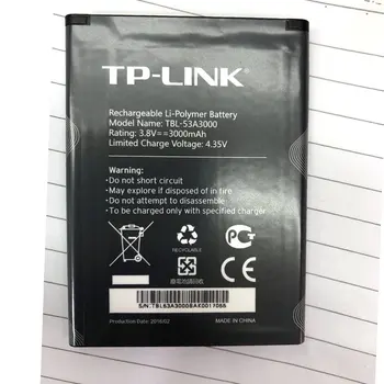 3,8 3000 mah Oryginalna bateria do TP-LINK TP-LINK M7450 TBL-53A3000 wifi router Akumulator
