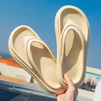Japonki, Uliczne Pantofle, Sandały na Plaży, Antypoślizgowe kapcie damskie z EVA, Męskie Sandały