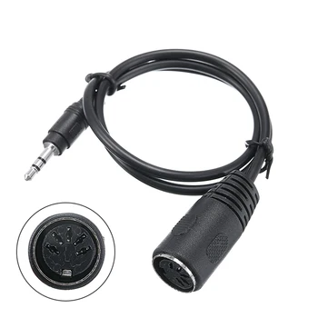 3,5 mm jack STEREO Wtyk 5-Pin MIDI DIN Żeński Adapter Konwerter Kabel Do Słuchawek/odtwarzacza CD/Magnetowidu/DVD/Tabletu