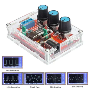 1 Hz -1 Mhz XR2206 Funkcjonalny Generator sygnałów DIY Kit Sinusoidalny/trójkąta/Kwadrat Wyjściowy Generator sygnału Regulowana amplituda częstotliwości
